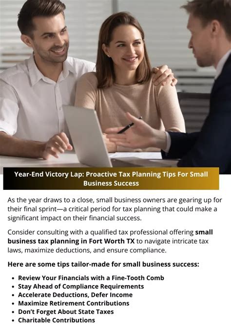 Ppt Year End Victory Lap Proactive Tax Planning Tips For Small