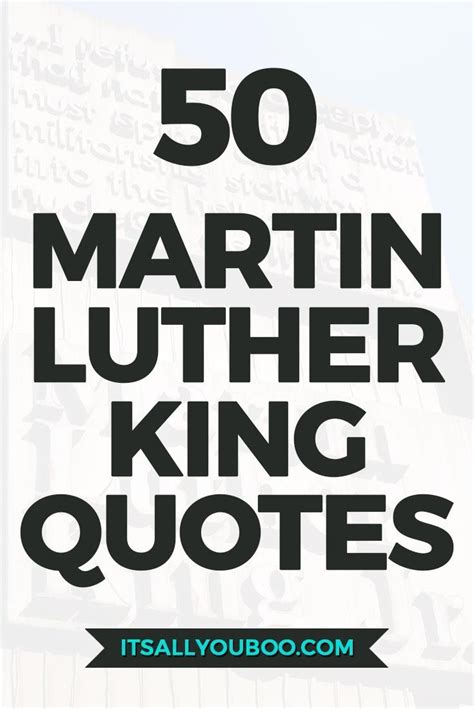 50 Powerful Dr. Martin Luther King Jr. Quotes | Martin luther king jr ...