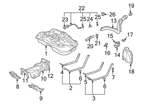 Lexus Rx Filler Pipe Support Fuel Filler Neck Bracket Support