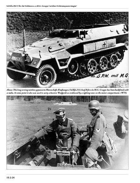 Panzer Tracts No Mittlerer Sch Tzenpanzerwagen Sd Kfz Ausf