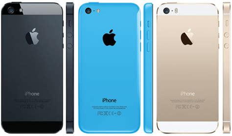 Iphone 5s Colors Front And Back
