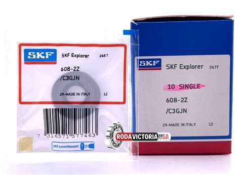 Skf 608 2zc3gjn 8x22x7mm Skf Deep Groove Ball Bearing Rodavictoria Usa