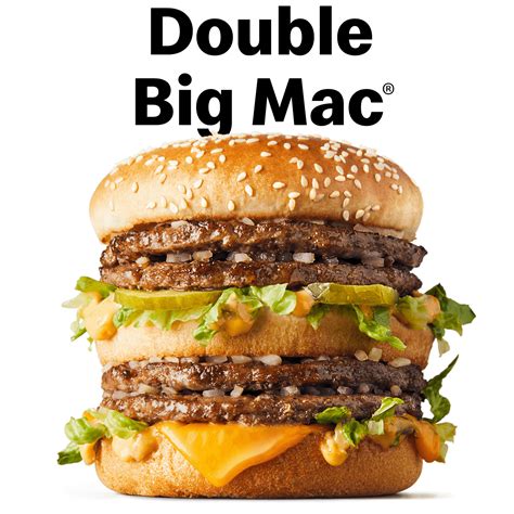 Double Big Mac Extra Value Meal 870 1300 Cals Algoma 10 19 2023