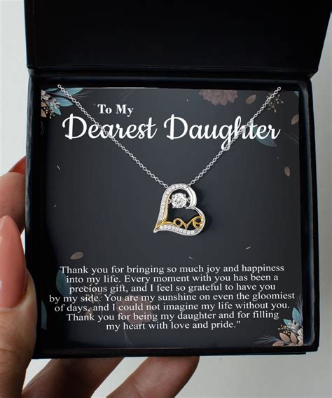 Daughter Necklace, Gifts for Women, Mothers Day Gift, Daughter ...