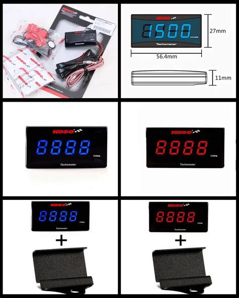 Tachym Tre Num Rique Tanche Et R Sistant Au Soleil Compteur De Vitesse