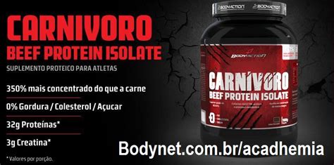 Carnivoro Beef Protein Isolate Body Action Acadhemia