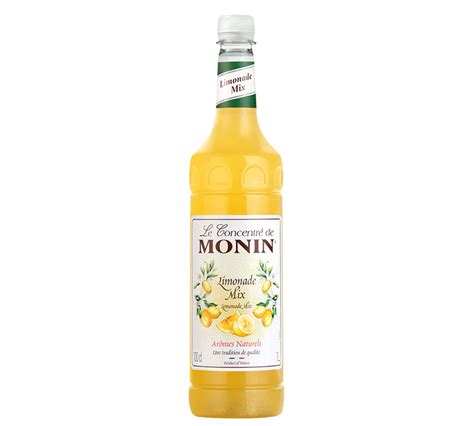 Monin Lemonade Mix Syrup Concentrate 1l
