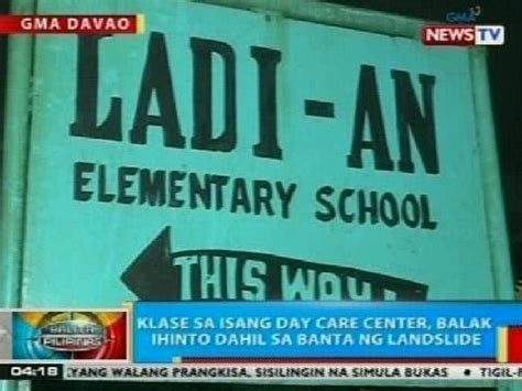 BP Klase Sa Isang Day Care Center Sa Davao Balak Ihinto Kasunod Ng