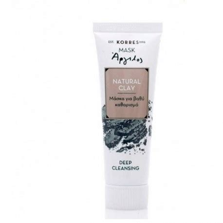 M Scara Korres Natural Clay Ml M Scara Refrescante Compre