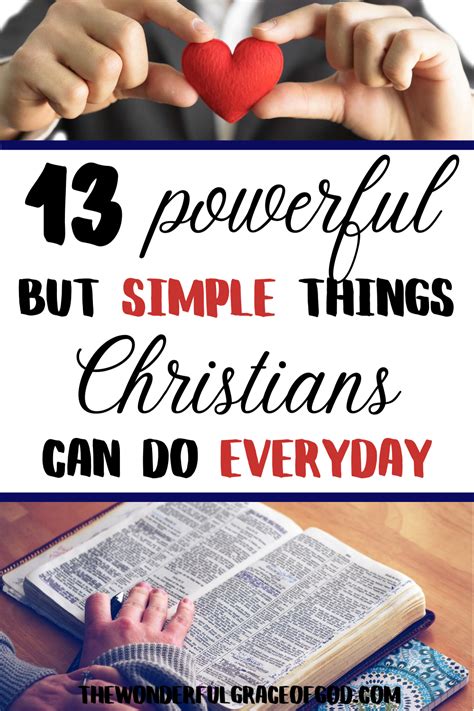 Powerful But Simple Things Christians Should Do Everyday The