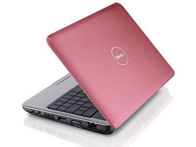 Girl's Gadget: Dell's Mini Laptop in Pink and Red