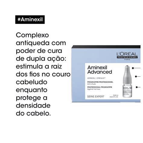 Ampola L Oréal Professionnel Scalp Therapy Aminexil Advanced 10x6ml