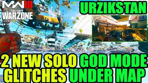 Mw Warzone Glitches New Solo God Mode Glitches Solo Jump In Under