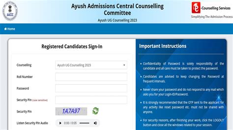 Ayush Neet Ug Round Choice Filling Begins Last Date To Apply Sept