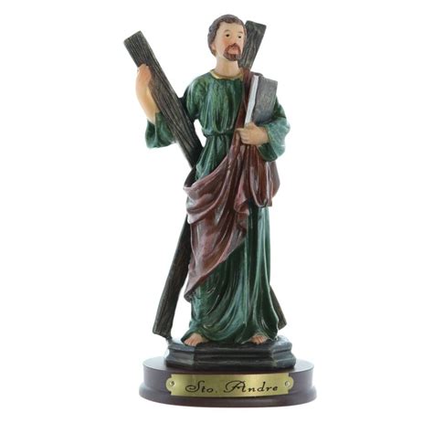 Buy A Statue Of Saint Andrew In Resin Palais Du Rosaire