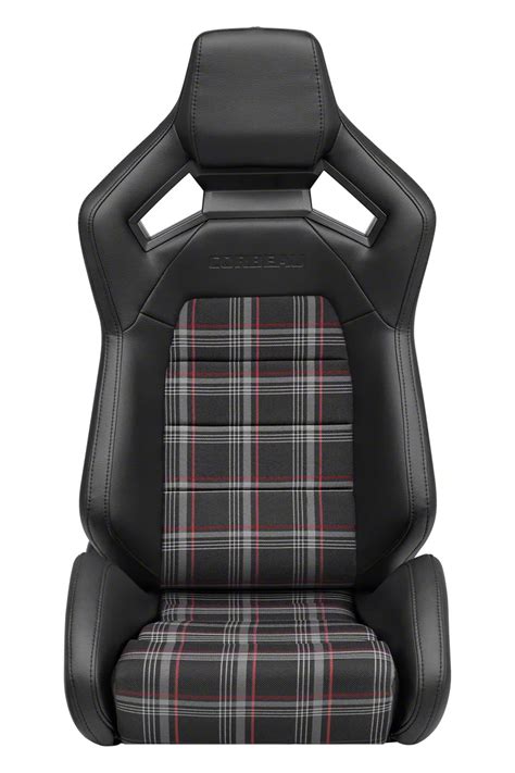 Corbeau Ecklers Sportline Rrx Reclining Seats Black Vinyl Burgundy