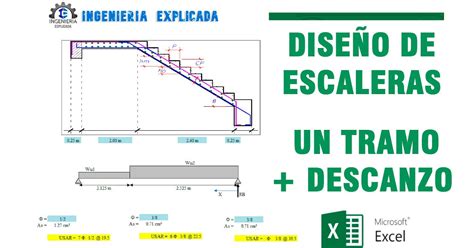 DiseÑo De Escaleras Plantilla Excel