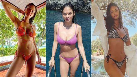 Look 12 Pia Wurtzbach Swimsuit Poses