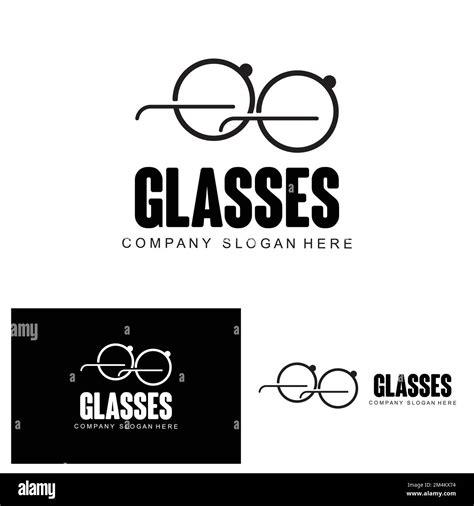 Glasses Logo Fashion Look Vector Design For Clothing Store Glasses