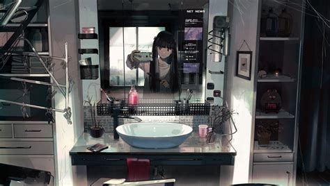 Anime Bathroom Wallpapers - Top Free Anime Bathroom Backgrounds - WallpaperAccess