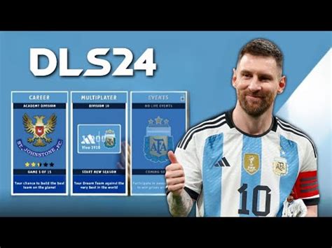 DLS 24 Mod TIMNAS ARGENTINA APK OBB DATA Android Offline 200MB NEW