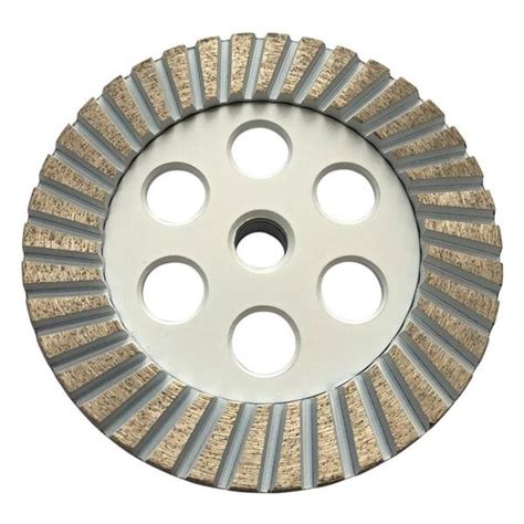 Ediamondtools 5 In Granite Or Concrete Turbo Rim Diamond Blade Grinding Wheel 80 100 Grit