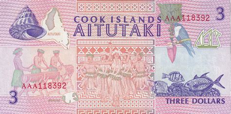 Cookinseln Dollars Geldschein Undated Km A Unz Ma Shops