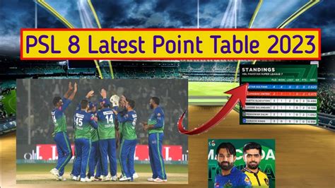 Psl 8 Latest Point Table After Match No 4 Peshawar Zalmi Vs Multan