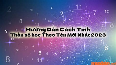 Hướng Dẫn Cách Tính Thần số học Theo Tên Mới Nhất 2023 Cosy