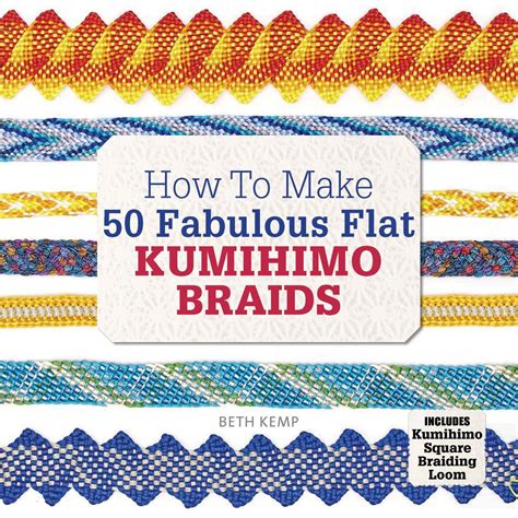 How To Make 50 Fabulous Flat Kumihimo Braids Kumihimo Kumihimo