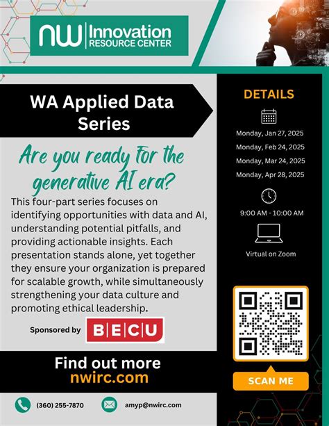 Applied Data Series Available Virtually - Northwest Innovation Resource