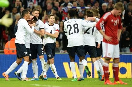 Englands Wayne Rooney R Tries Get Editorial Stock Photo Stock Image