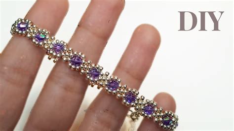 Crystals Bracelet Simple And Elegant Bracelet Easy Bracelet Making At