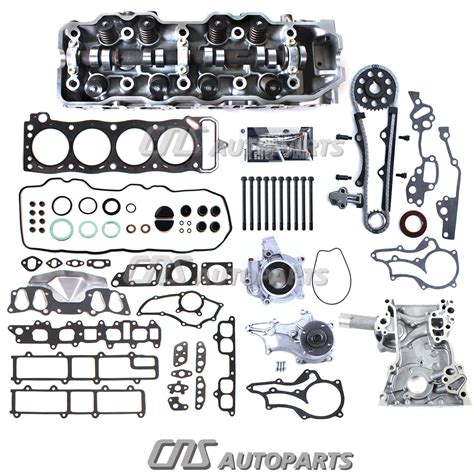 FOR 85 95 2 4L TOYOTA PICKUP CYLINDER HEAD HEAD GASKET BOLTS TIMING