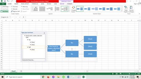 Decision Tree Template Excel