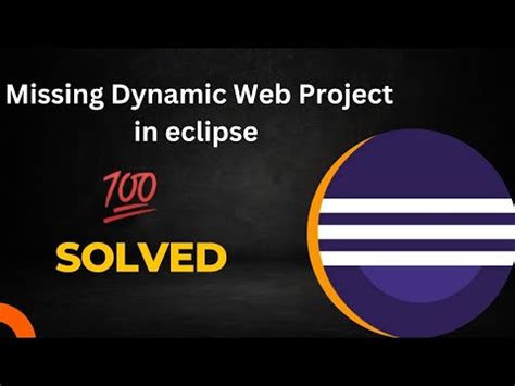 How To Add Dynamic Web Project In Eclipse Dynamic Web Project Missing