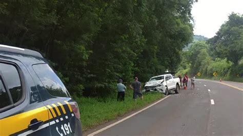 Vídeo Duas pessoas morrem acidente na BR 277 em Virmond Paraná G1