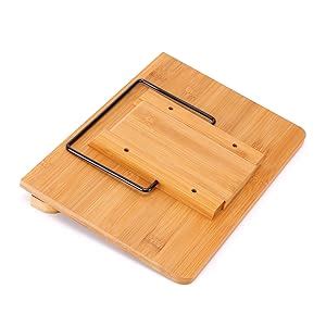 Amazon Megrez Bamboo Book Stand X Inch Foldable Cookbook