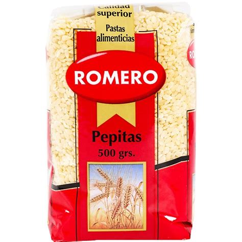 Comprar Pasta Para Sopa Pepitas Paquete 500 G ROMERO Supermercado