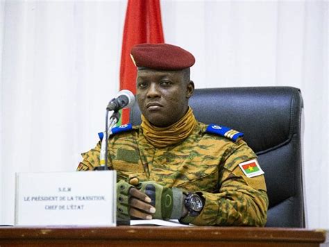 Burkina Le Parquet Militaire D Nonce Une Tentative De D Stabilisation