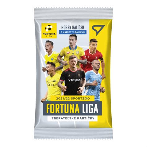 Veselý drak Fotbalové karty Fortuna Liga 2021 22 Hobby balíček Sportzoo