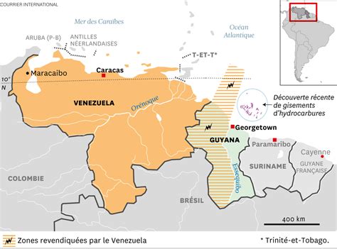 Entre Le Venezuela Et Le Guyana Le Ton Monte Autour Du P Trole De L