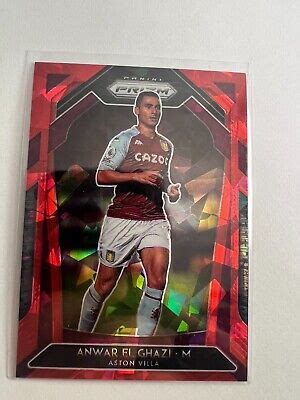 Panini Prizm Premier League Retail Red Ice Prizm Anwar El Ghazi