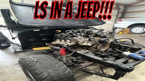 LS Swap Jeep Wrangler YJ Build Part 1 Intro And Getting The Engine