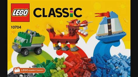 Lego Classic 10704 Creative Box Instruction Timelapse Youtube