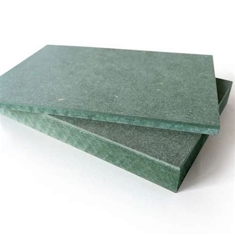 High Moisture Resistant Green Hmr Green Plain Mdf Hmr Medium Density