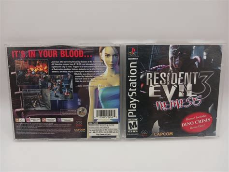 Resident Evil 3 Nemesis Dino Crisis Demo Value GoCollect Resident