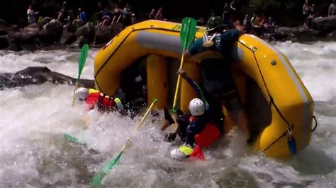 Best Whitewater Rafting Flips On The Ocoee River Ocoee River Swim Team Action Youtube