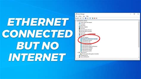 How To Fix Ethernet Connected But No Internet Access On Windows Easy