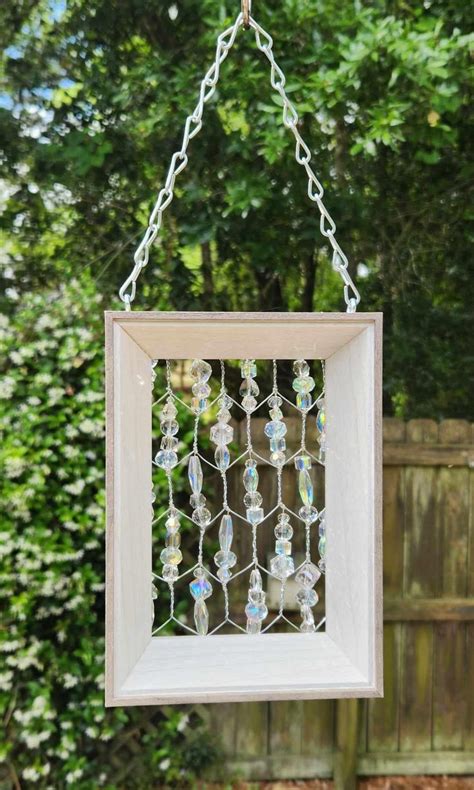 Chicken Wire Suncatcher Framed Chicken Wire Framed Suncatcher Wired